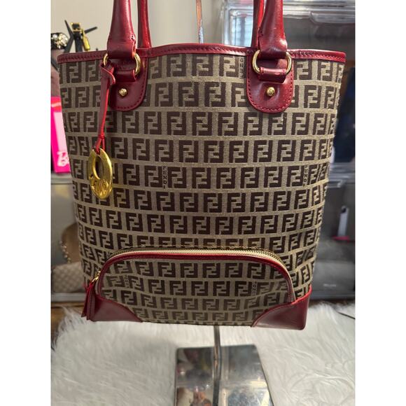 Fendi Zucchino Zucca Tote - Picture 6 of 14